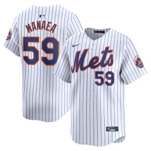 MLB Mets 59 Sean Manaea White Nike Cool Base Men Jersey