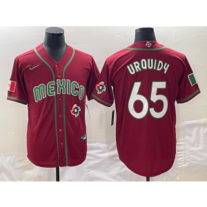 MLB Mexico 65 José Urquidy Nike Cool Base Men Jersey