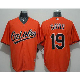 MLB Orioles 19 Chris Davis Orange New Cool Base Men Jersey