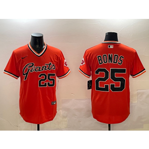 MLB Orioles 25 SANTANDER Orange Nike Cool Base Men Jersey