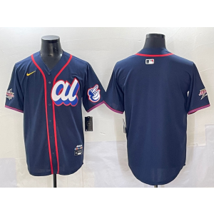 MLB Orioles Blank Navy American League 2025 All Star Nike Cool Base Men Jersey