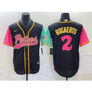 MLB Padres 2 Bogaerts Black Baseball City Connect Nike Cool Base Men Jersey