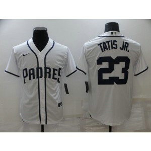 MLB Padres 23 Fernando Tatis Jr. White Nike Cool Base Men Jersey