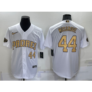 MLB Padres 44 Joe Musgrove White 2022 All-Star Nike Cool Base Men Jersey