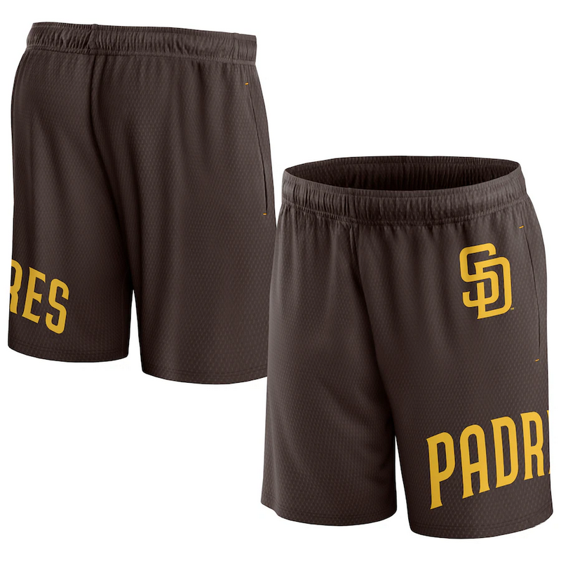 MLB Padres Brown Shorts