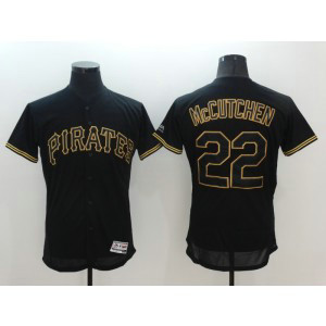 MLB Pirates 22 Andrew McCutchen Black Flexbase Men Jersey