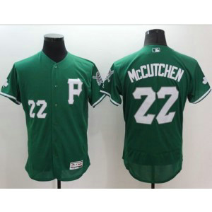 MLB Pirates 22 Andrew McCutchen Green Celtic Flexbase Men Jersey