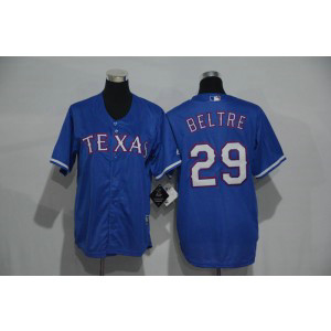MLB Rangers 29 Adrian Beltre Blue Cool Base Youth Jersey