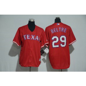 MLB Rangers 29 Adrian Beltre Red Cool Base Youth Jersey