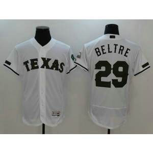MLB Rangers 29 Adrian Beltre White Flexbase Men Jersey