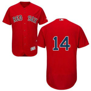 MLB Red Sox 14 Jim Rice Red Flexbase Men Jersey