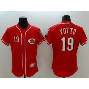 MLB Reds 19 Joey Votto Red 2016 New Flexbase Men Jersey