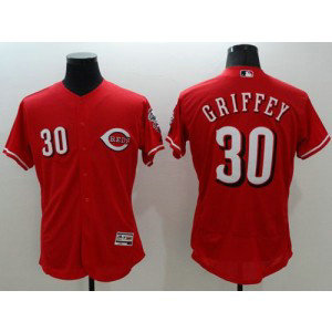 MLB Reds 30 Ken Griffey Red 2016 New Flexbase Men Jersey