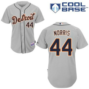 MLB Tigers 44 Daniel Norris Grey Cool Base Men Jersey