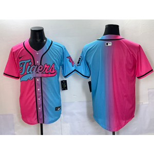 MLB Tigers Blank New Fashion Nike Cool Base Men Jersey