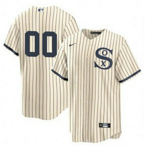 MLB White Sox Customized 2021 Cream Field Of Dreams Cool Base Men Jersey
