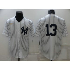 MLB Yankees 13 Rodriguez White 2020 Nike Gold Cool Base Men Jersey