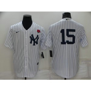 MLB Yankees 15 Thurman Munson White Nike Cool Base Men Jersey
