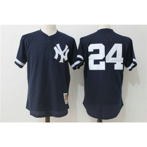MLB Yankees 24 Gary Sanchez Navy Cooperstown Collection Mesh Batting Practice Men Jersey