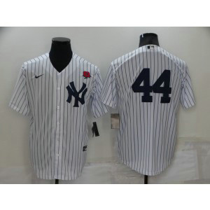 MLB Yankees 44 Reggie Jackson White Nike Cool Base Men Jersey