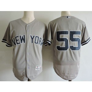 MLB Yankees 55 Sonny Gray Gray Flexbase Men Jersey