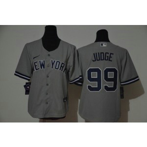 MLB Yankees 99 Aaron Judge Gray 2020 Nike Cool Base Women Jersey