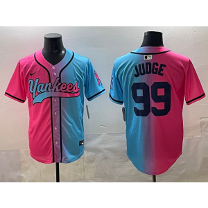 MLB Yankees 99 Judge New Fashion Nike Cool Base Men Jersey