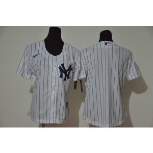 MLB Yankees Blank White 2020 Nike Cool Base Women Jersey