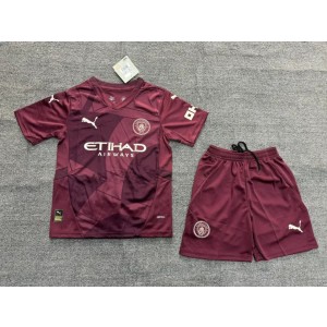 Manchester City 24-25 3rd Kids kit