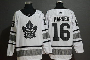 Maple Leafs 16 Mitch Marner White 2019 NHL All-Star Game Adidas Jersey