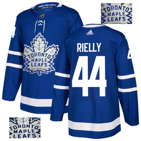 Maple Leafs 44 Morgan Rielly Blue Glittery Edition Adidas Jersey