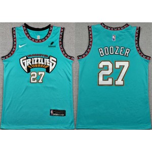 Memphis Grizzlies 27 Cameron Boozer Teal 2026 Draft Men Jersey