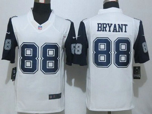 Men's Dallas Cowboys #88 Dez Bryant Nike White Color Rush 2015 NFL Limited Jersey Men's Dallas Cowboys #88 Dez Bryant Nike White Color Rush 2015 NFL Limited Jersey
