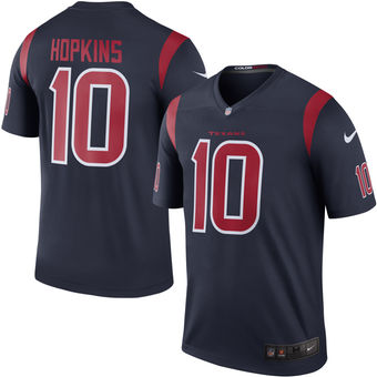 Men's Houston Texans DeAndre Hopkins Nike Navy Color Rush Legend Jersey
