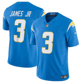 Men's Los Angeles Chargers #3 Derwin James Jr. Blue 2023 F.U.S.E. Vapor Untouchable Limited Stitched Jersey