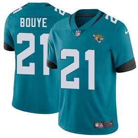 Men's Nike Jacksonville Jaguars #21 A.J. Bouye Teal Green Team Color Stitched NFL Vapor Untouchable Limited Jersey