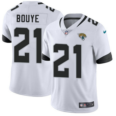 Men's Nike Jacksonville Jaguars #21 A.J. Bouye White Stitched NFL Vapor Untouchable Limited Jersey