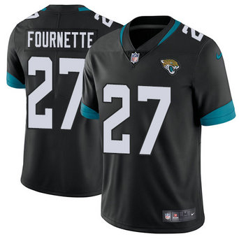 Men's Nike Jacksonville Jaguars #27 Leonard Fournette Black Alternate Stitched NFL Vapor Untouchable Limited Jersey