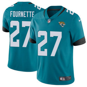 Men's Nike Jacksonville Jaguars #27 Leonard Fournette Teal Green Team Color Stitched NFL Vapor Untouchable Limited Jersey