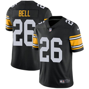 Men's Pittsburgh Steelers #26 Le'Veon Bell Black Alternate Nike Stitched NFL Vapor Untouchable Limited Jersey