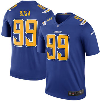 Men's San Diego Chargers #99 Joey Bosa Nike Royal Color Rush Legend Jersey