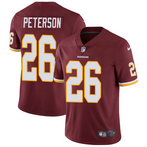 Men's Washington Redskins #26 Adrian Peterson Burgundy Red Team Color Nike Stitched NFL Vapor Untouchable Limited Jersey