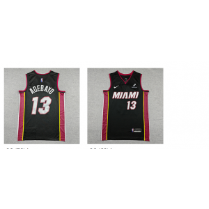 Miami Heat 13 Bam Adebayo Black Men Jersey