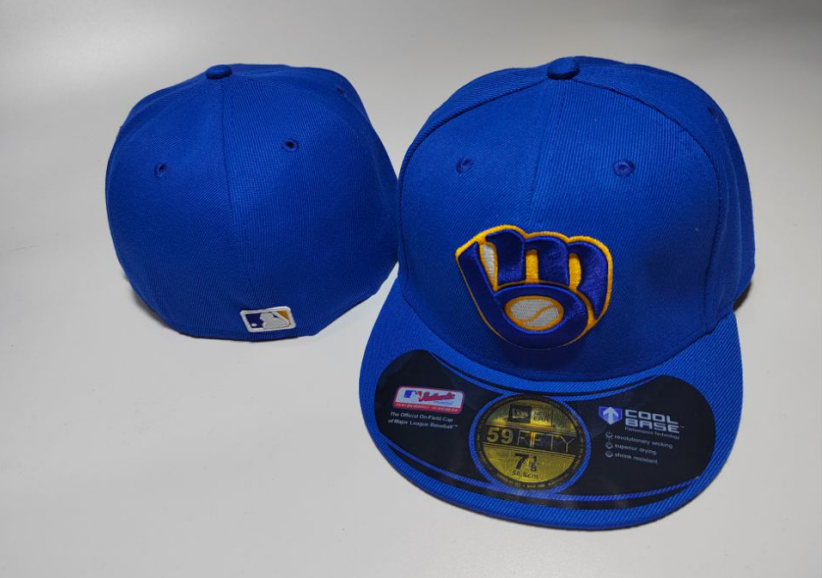 Milwaukee Brewers fitted 60D 3