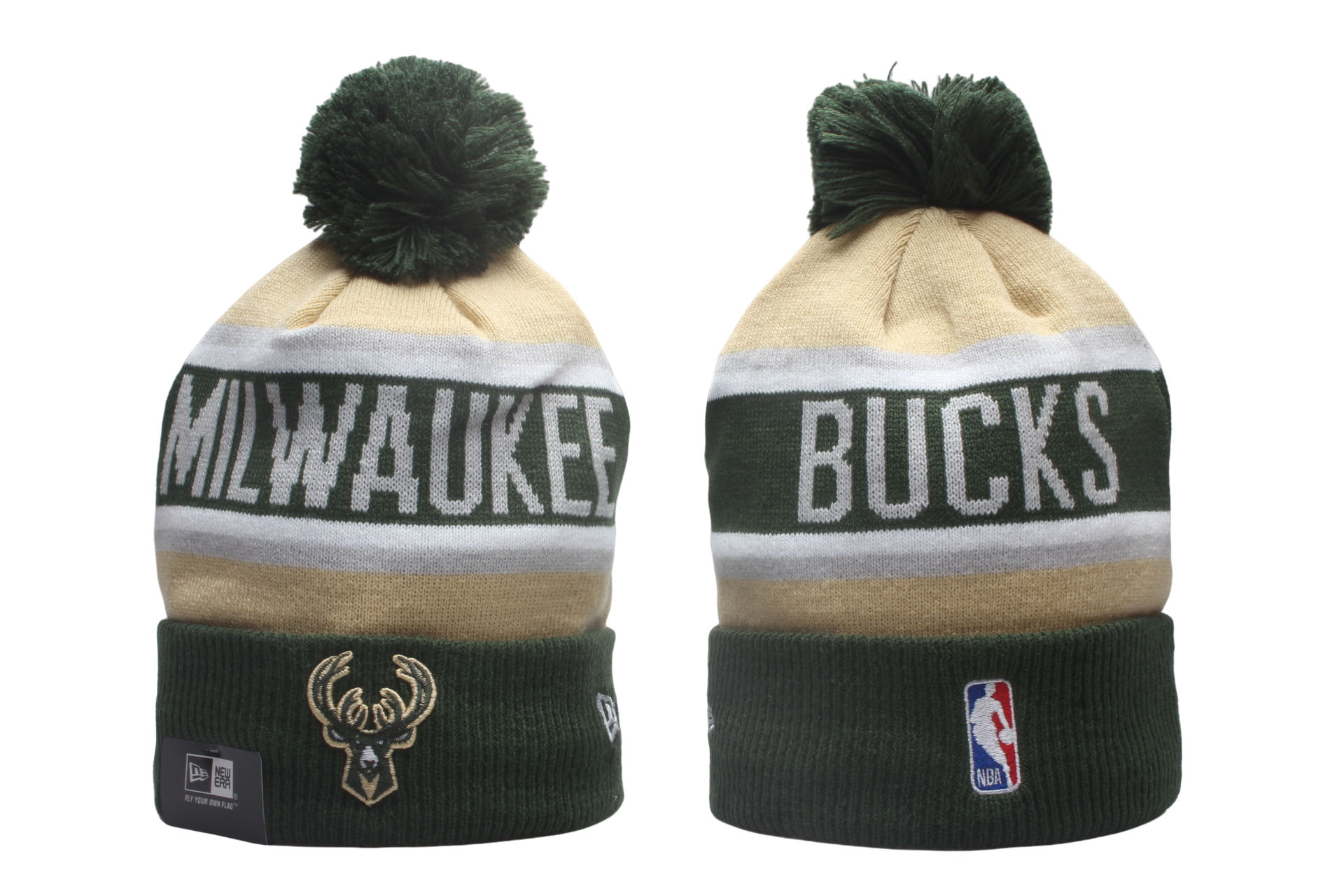 Milwaukee Bucks beanies yp