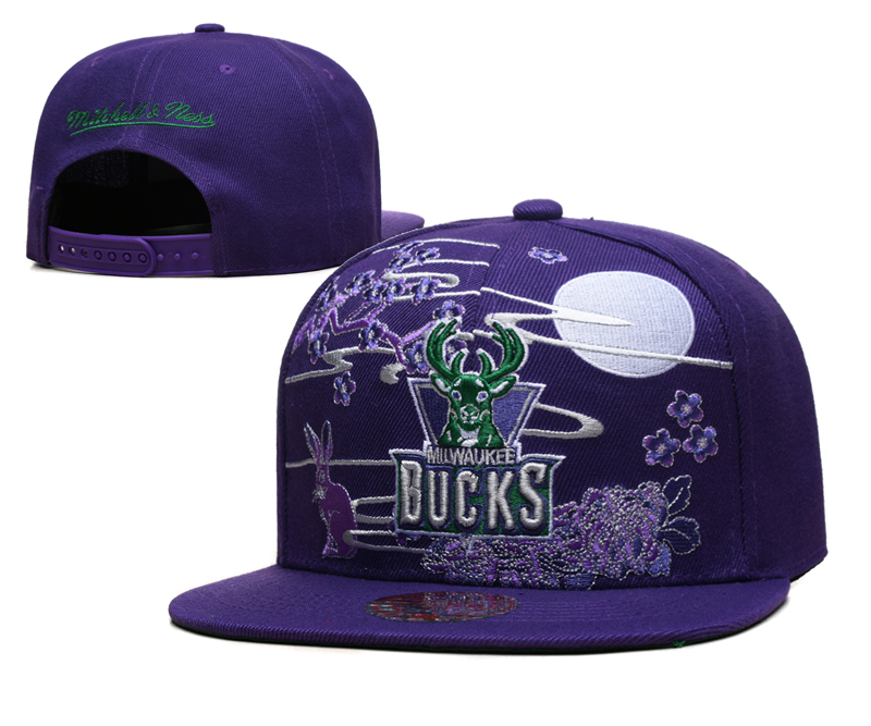Milwaukee Bucks snapbacks nt 1