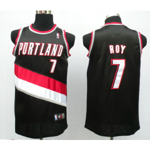 NBA Blazers 7 Brandon Roy Black Road Revolution 30 Men Jersey