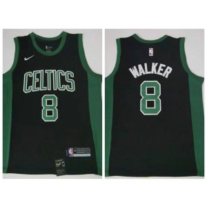 NBA Boston Celtics 8 Kemba Walker Black Nike Men Jersey 1