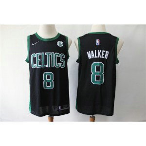 NBA Boston Celtics 8 Kemba Walker Black Nike Men Jersey with logo