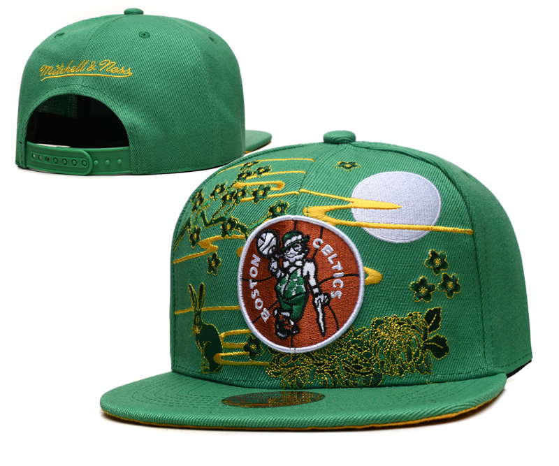 NBA Boston Celtics green cap nt4